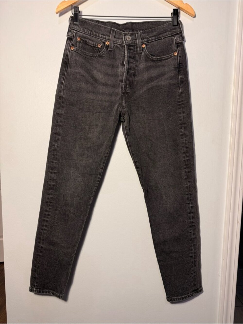 Levi’s Wedgie Icon Fit Denim Jean size 27 - Picture 4 of 10